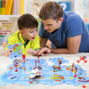 PuzzleRacer™ Pista de Coches Para Niños (25 Pcs)