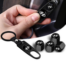 Kit LuxuCar™: 4 * Tapas de Lujo Para Válvulas + Llave