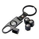 Kit LuxuCar™: 4 * Tapas de Lujo Para Válvulas + Llave