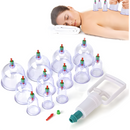 VacuTerapia™ Kit de Ventosas x 12 - Terapia en Casa
