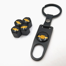Kit LuxuCar™: 4 * Tapas de Lujo Para Válvulas + Llave