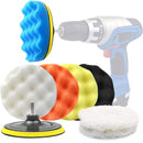 Pulimax™ Kit Almohadillas Pulidoras/Adaptador Para Taladro (11 Pcs)