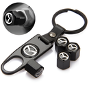 Kit LuxuCar™: 4 * Tapas de Lujo Para Válvulas + Llave