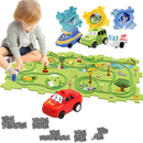 PuzzleRacer™ Pista de Coches Para Niños (25 Pcs)