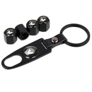 Kit LuxuCar™: 4 * Tapas de Lujo Para Válvulas + Llave