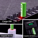 Pilas Recargables AA o AAA (Carga USB)
