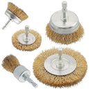 WireBrush™ Set Cepillos de Alambre Para Taladro (5 Pcs) (NO INCLUYE TALADRO)