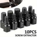 Screw Extractor™ Kit Extractor de Tornillos Dañados (10 Pcs)