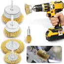 WireBrush™ Set Cepillos de Alambre Para Taladro (5 Pcs) (NO INCLUYE TALADRO)